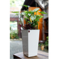 (BC-F1051) Fashionable Design Plastic Self-Watering Flower Pot